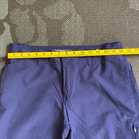 DANSKIN NOW Capri Womens Blue Active Wear Capri Zip Pockets Size M (8-10) - Picture 3 of 6